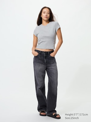 Wide Straight Jeans