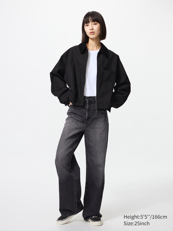Wide Straight Jeans