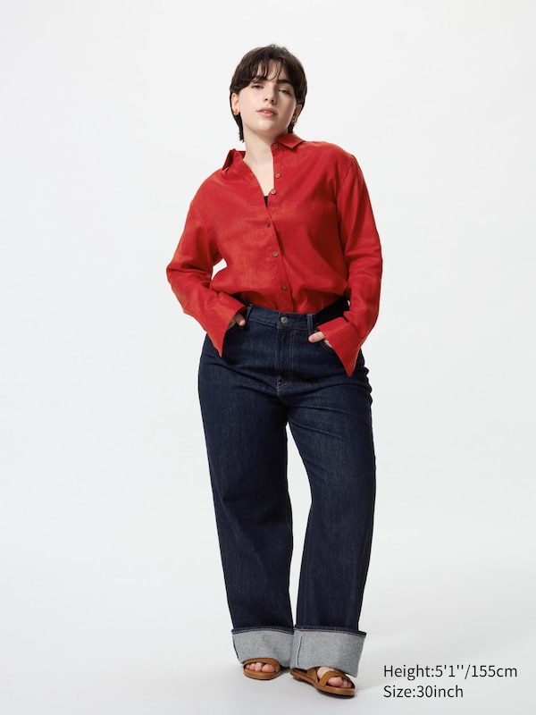 Wide Straight Jeans