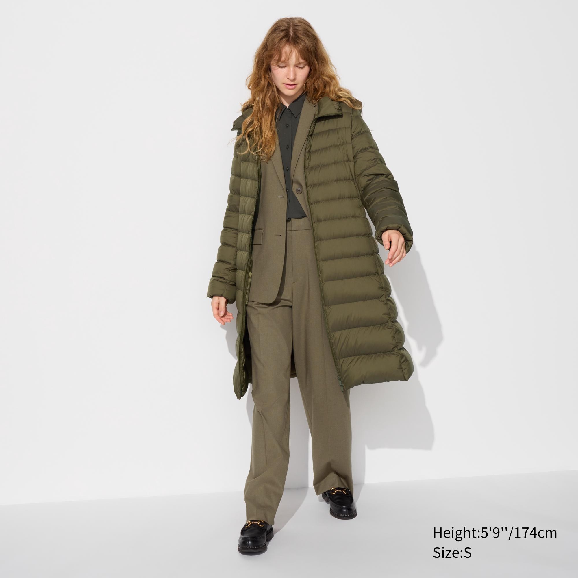 UNIQLO Ultra Light Down Long Coat | Pike and Rose