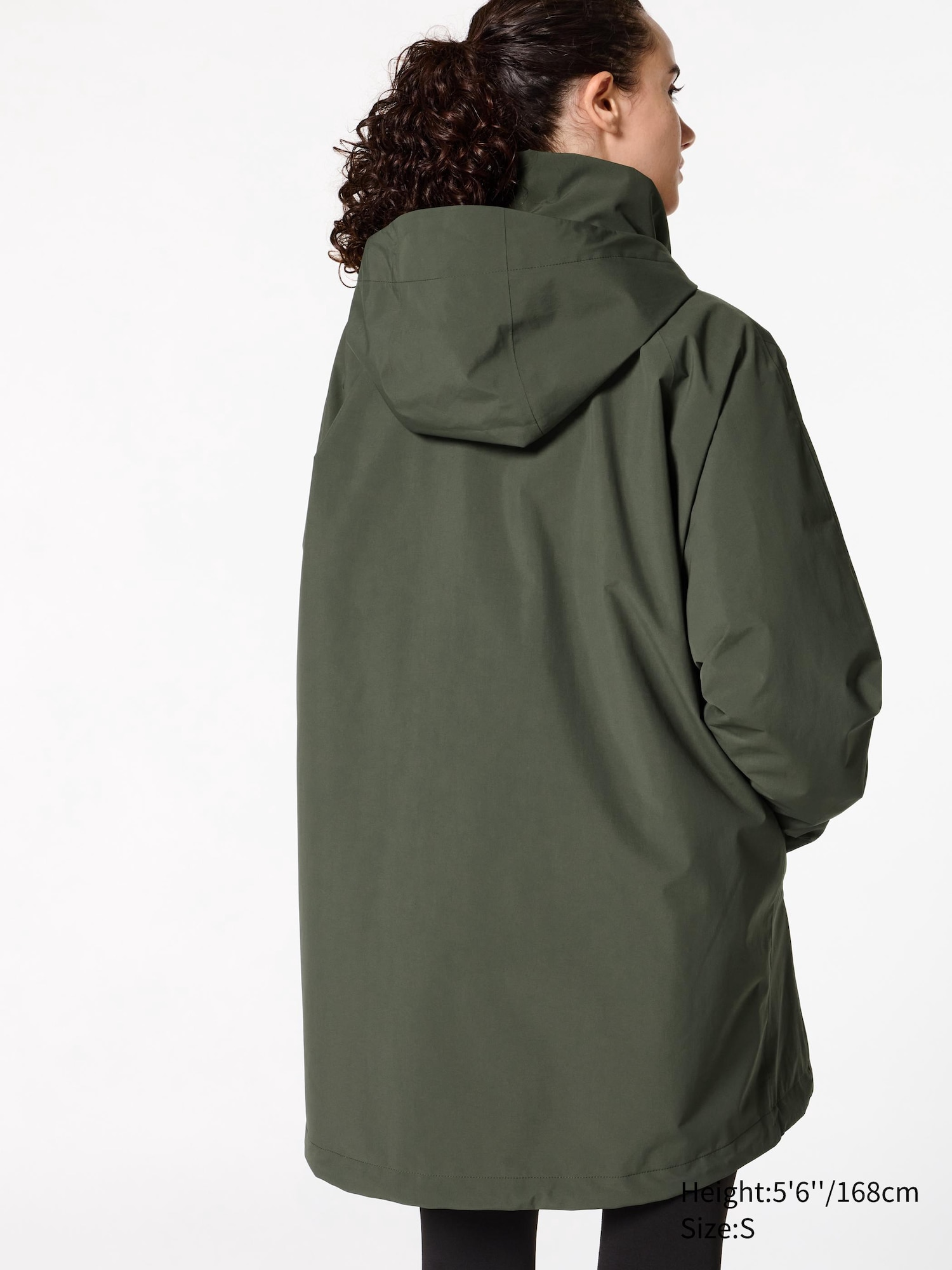 Women's newest Blocktech half coat