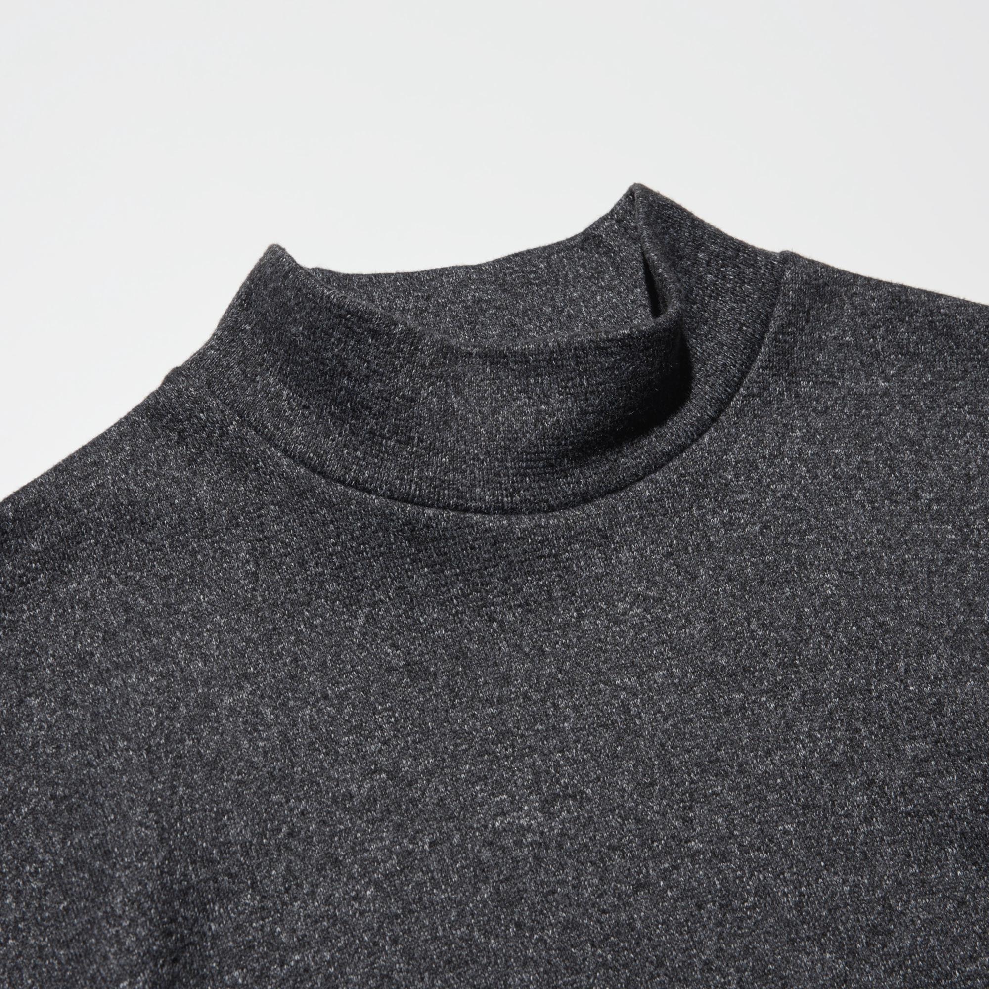 Soft Knitted Fleece T-Shirt | Mock Neck | UNIQLO US