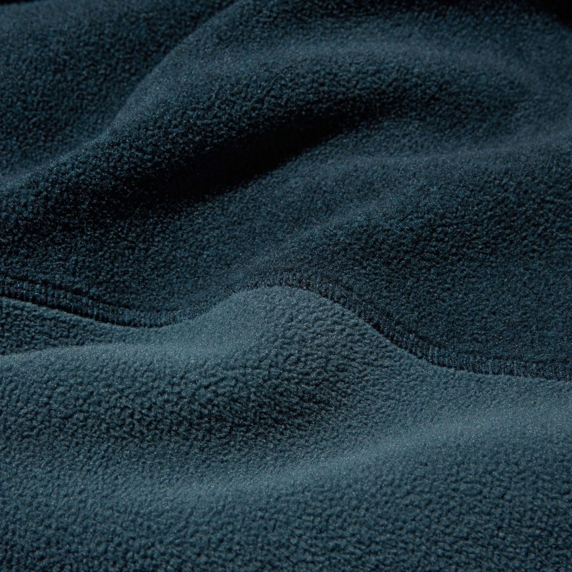 Warm, puffy fabric.