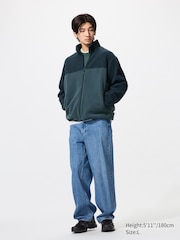Fleece Full-Zip Jacket | Color Block