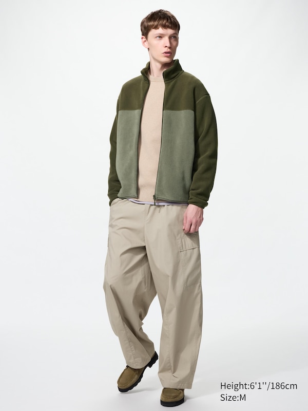 Fleece Full-Zip Jacket | Color Block