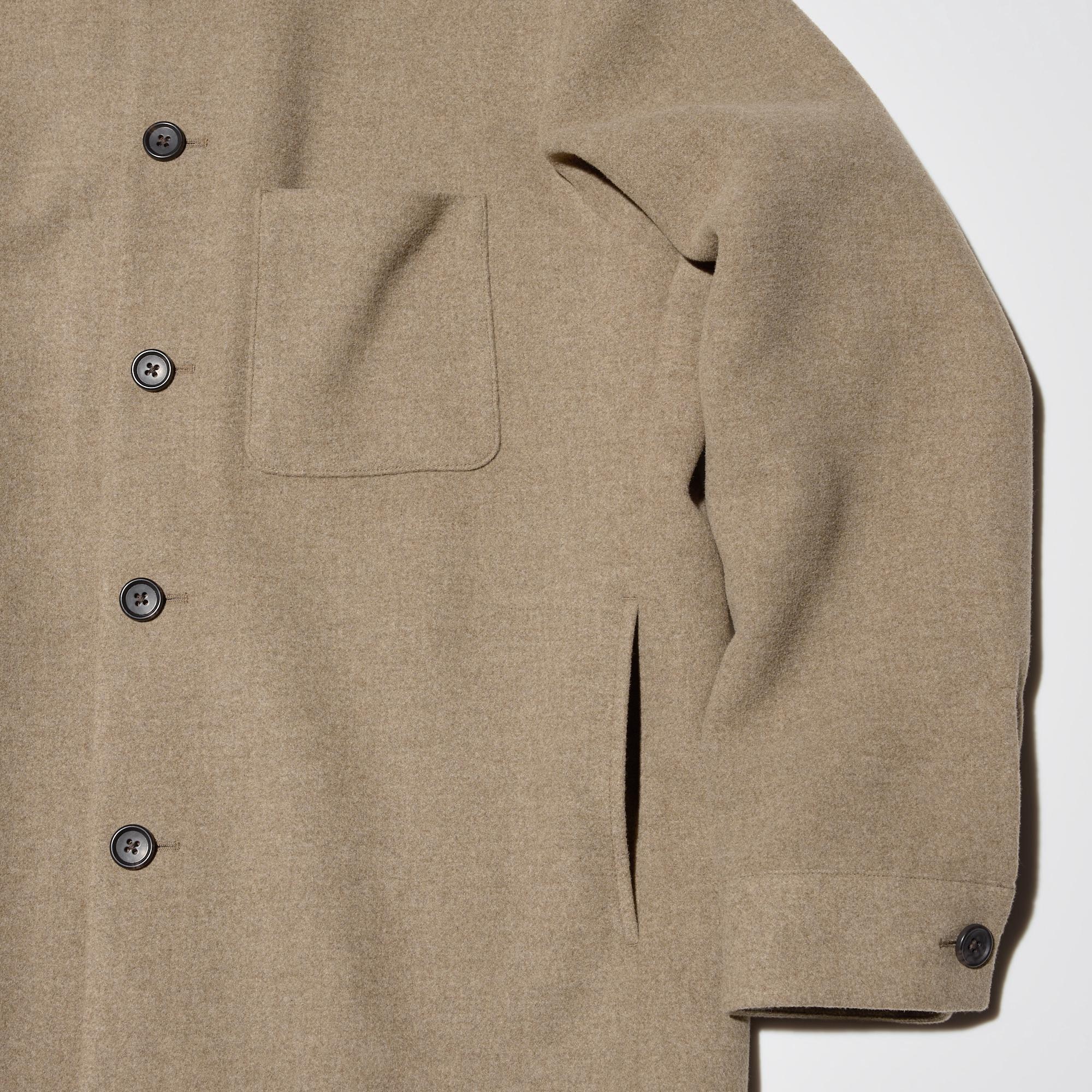 トップス deres double layered shirt jacket deres 12th double layered shirt jacket