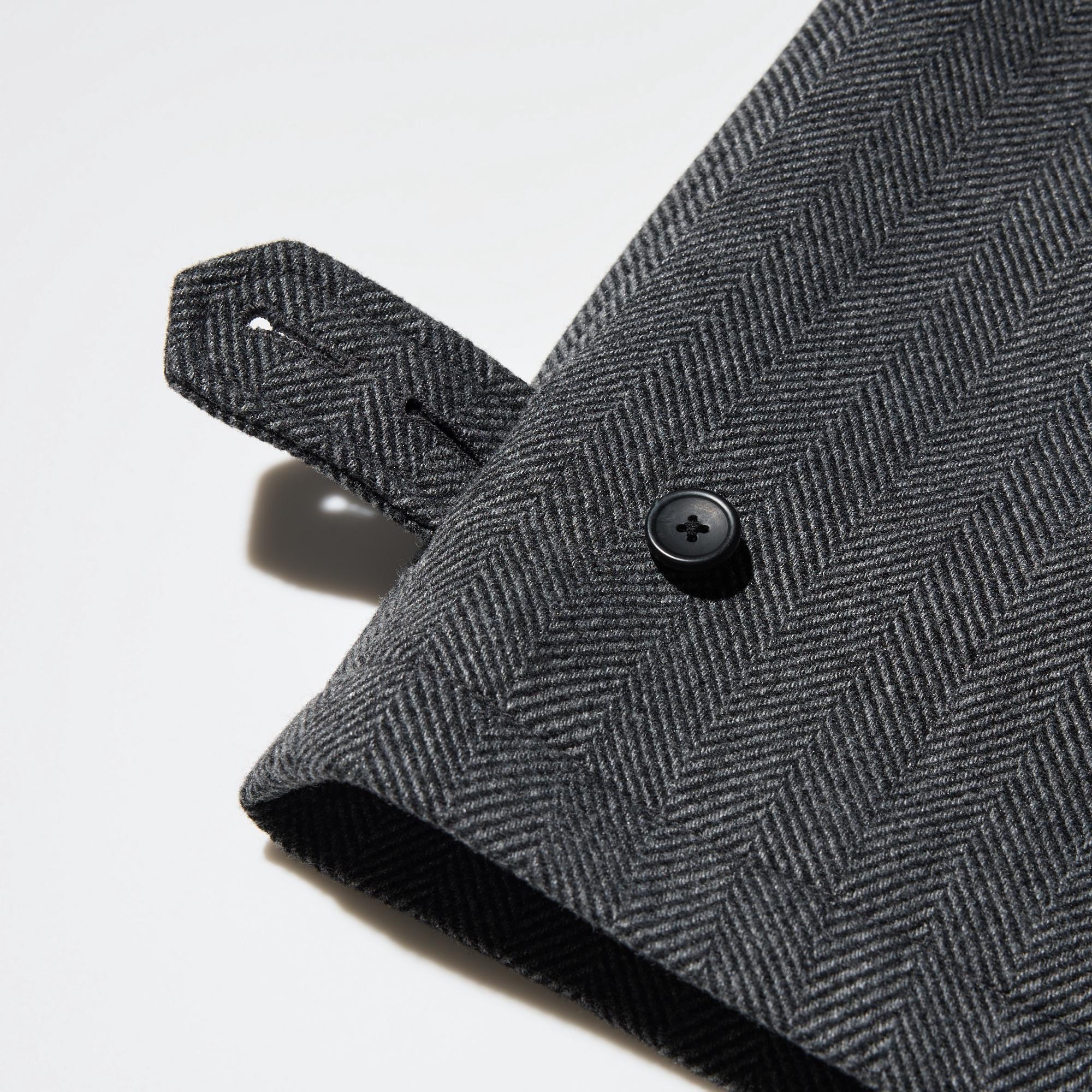 Single Collar Short Jacket | Herringbone | UNIQLO US