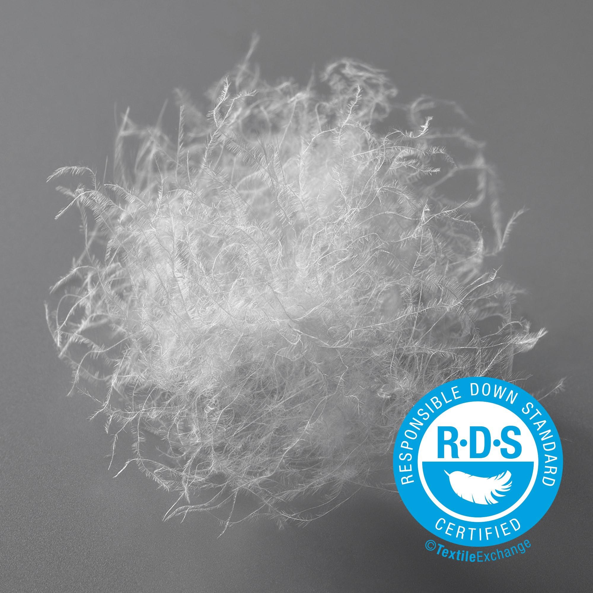 Lightweight yet warm premium down with a fill power of 750+*. *Measured by the IDFB method.Our down is certified to the Responsible Down Standard (Certified by Control Union CU1323320MUL-2025-00060457)