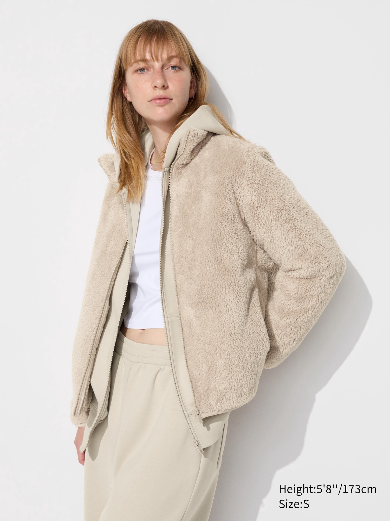 Fluffy Yarn Fleece Full-Zip Jacket | UNIQLO US