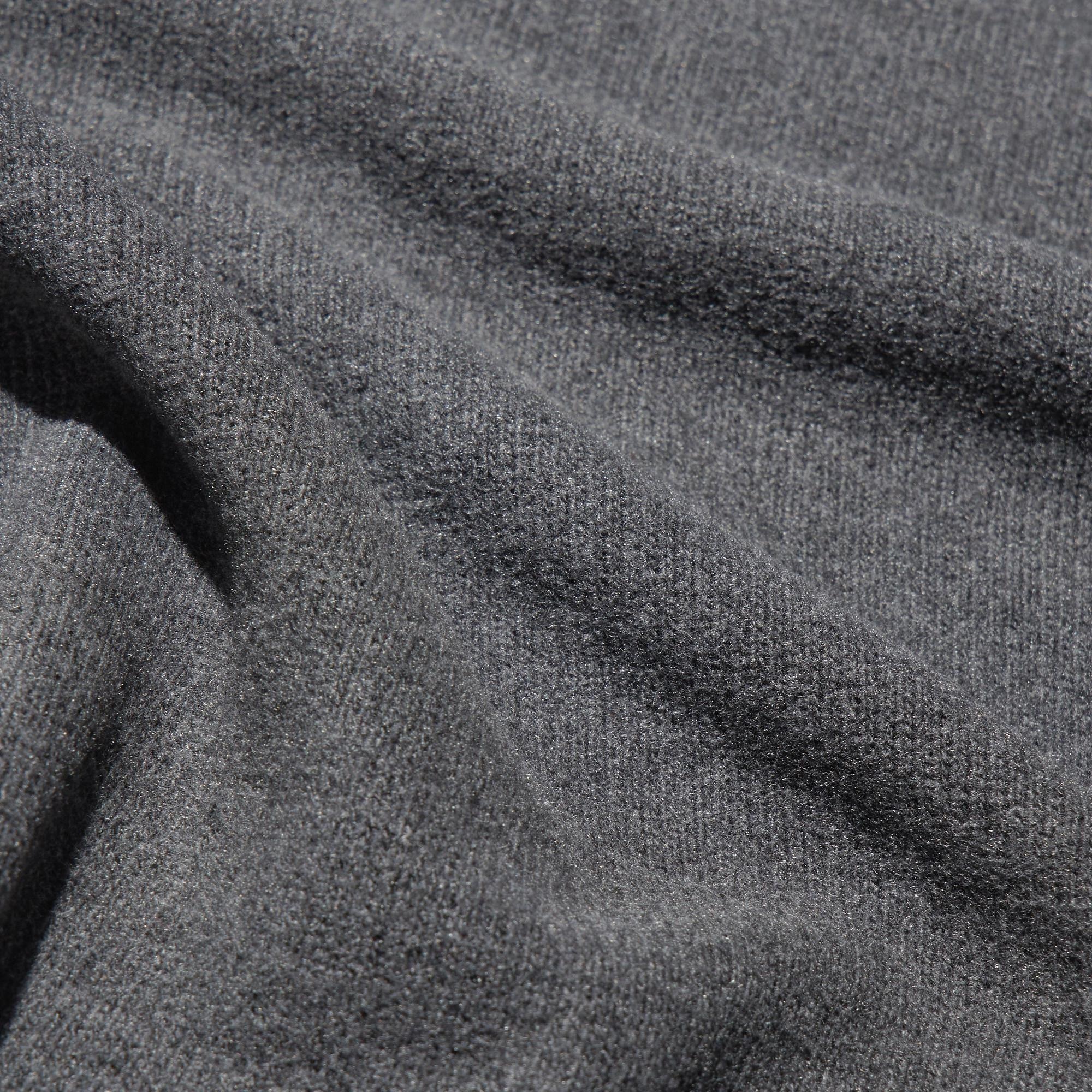 Soft Knitted Fleece Ribbed T-Shirt | High Neck | Long Sleeve | UNIQLO US