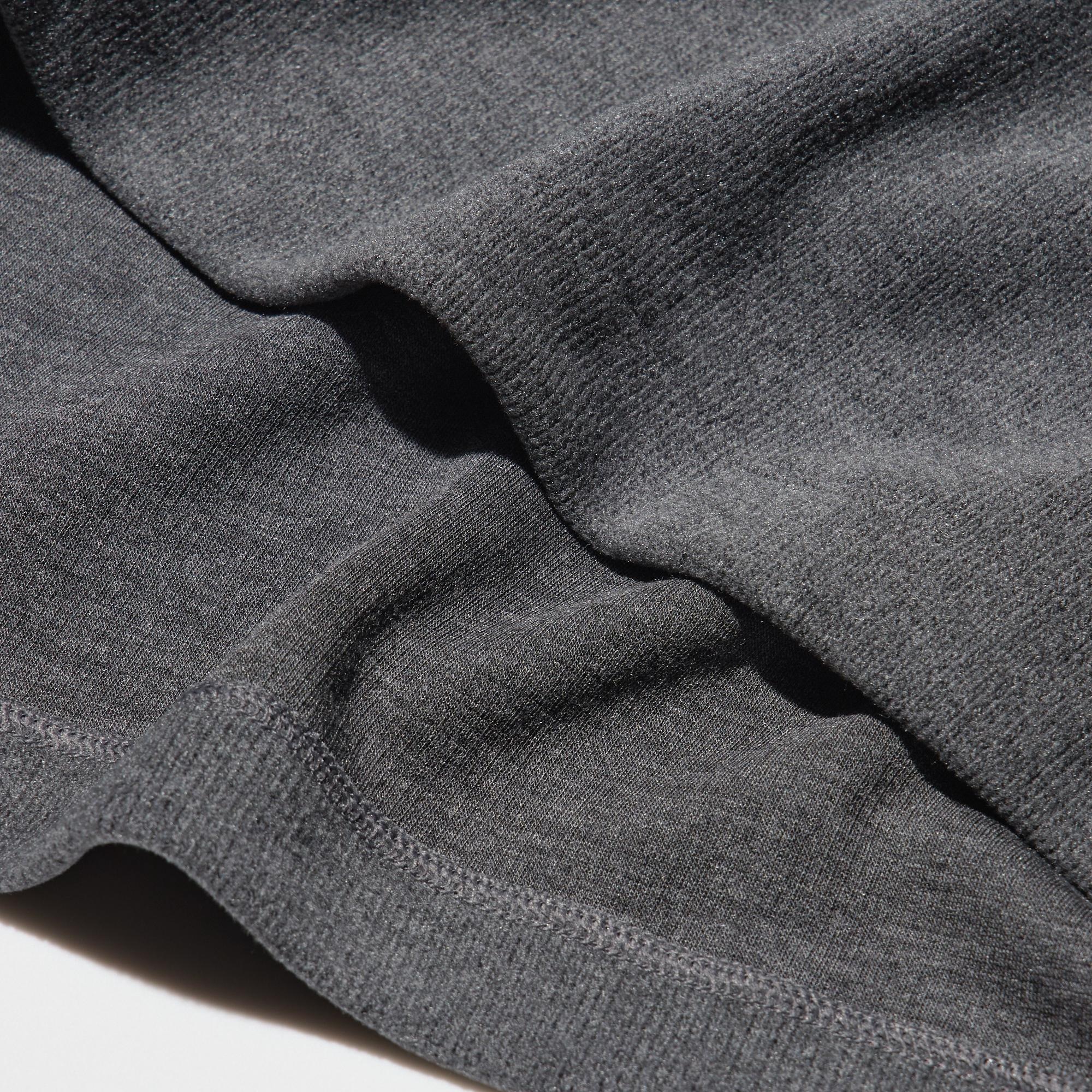 Soft Knitted Fleece Ribbed T-Shirt | High Neck | Long Sleeve | UNIQLO US