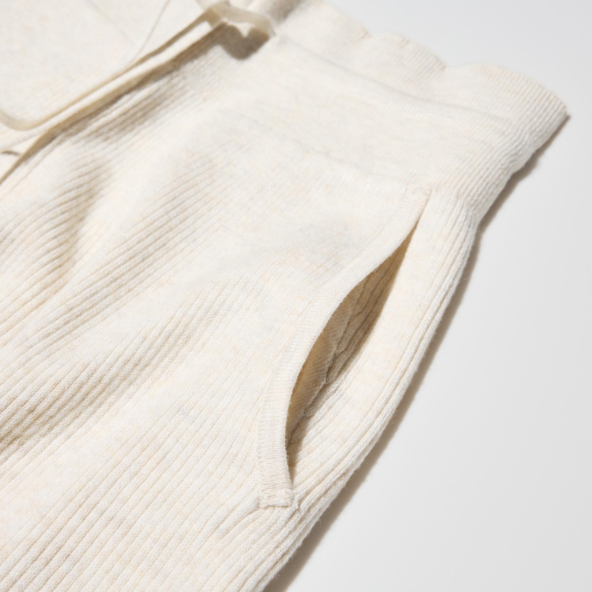 Washable Knit Ribbed Pants | UNIQLO US