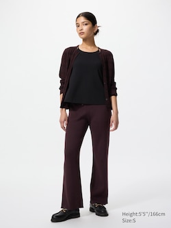 Washable Ribbed Knit Pants