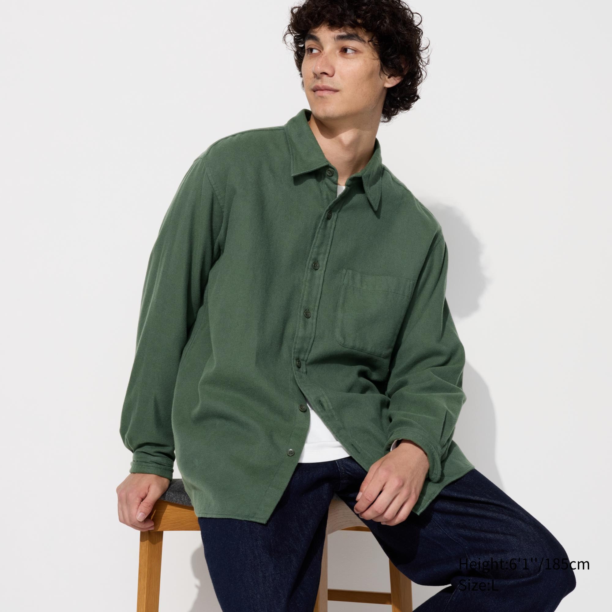 Flannel Long-Sleeve Shirt | UNIQLO US