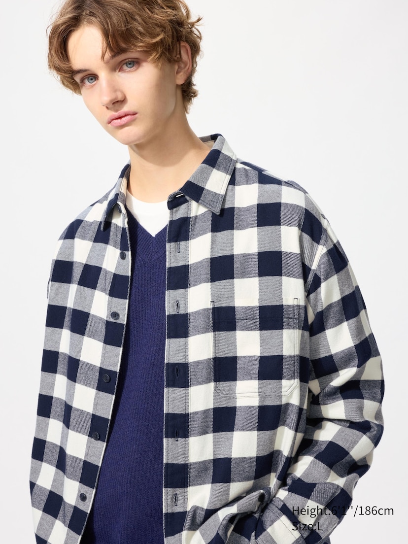 Flannel Checked Shirt_01