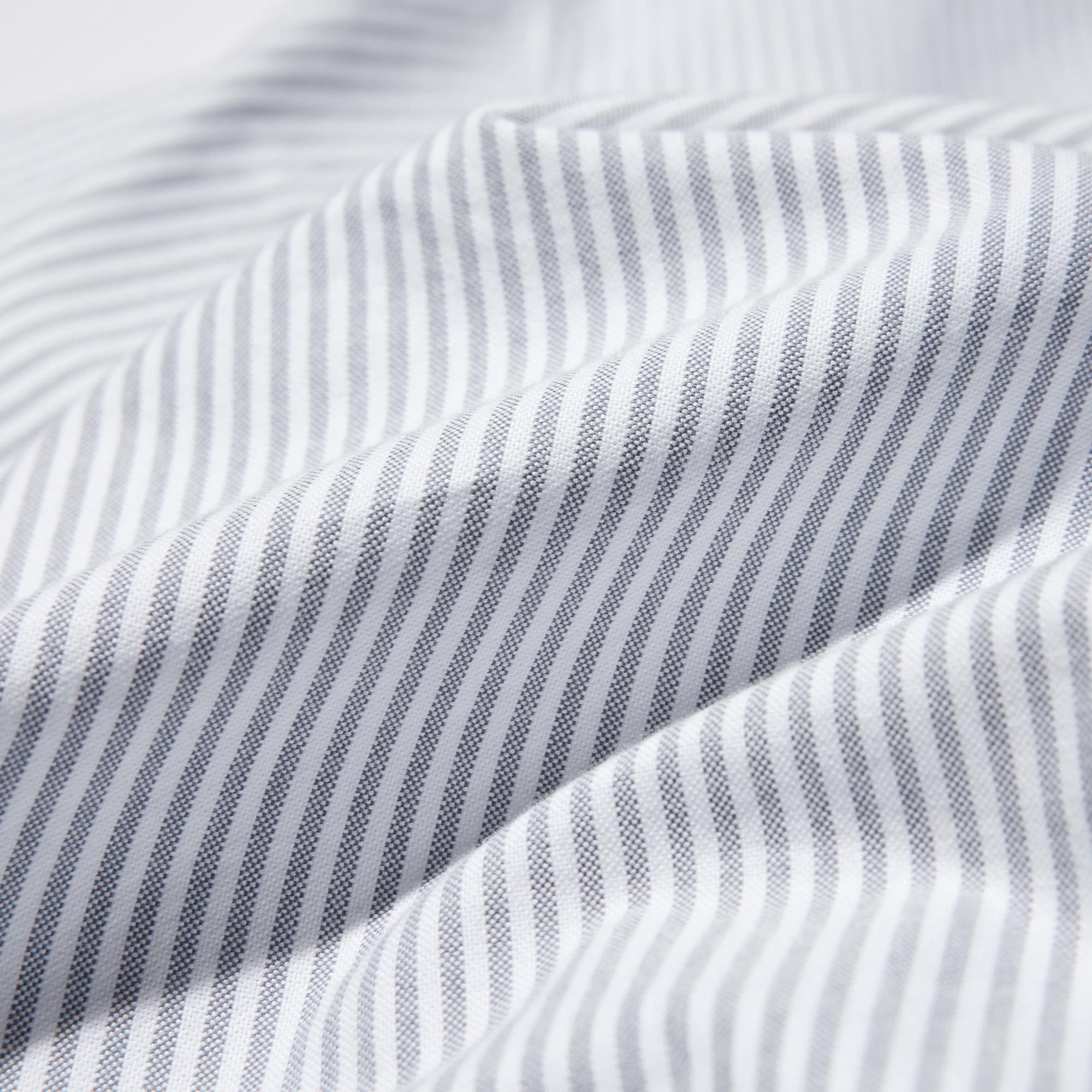 Oxford Slim Shirt | Striped | UNIQLO US