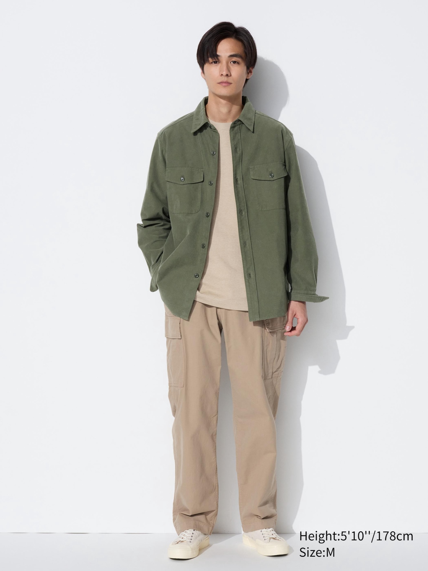 人気定番 Jersey Overshirt | UNIQLO US Clothing