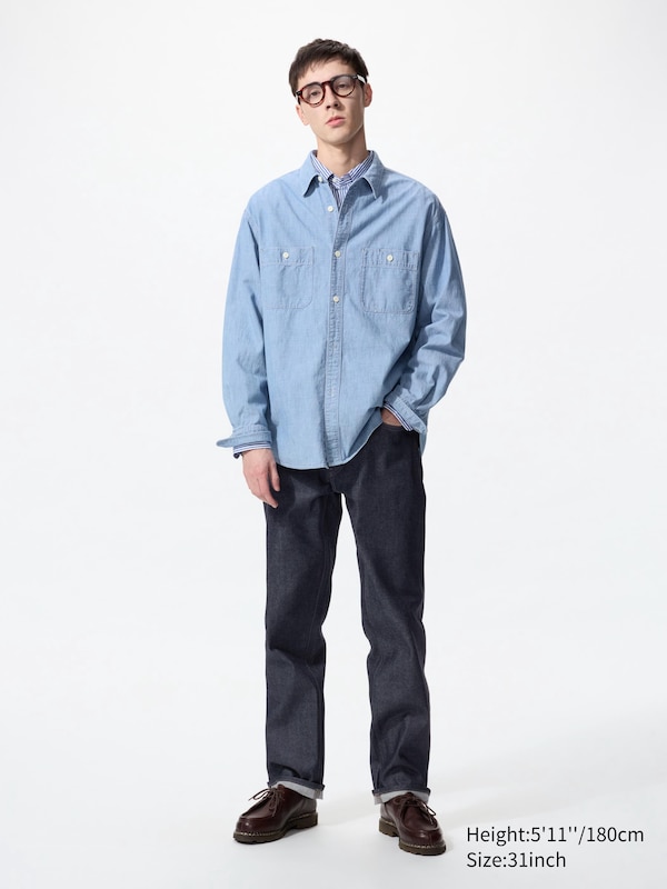 Selvedge Straight Jeans
