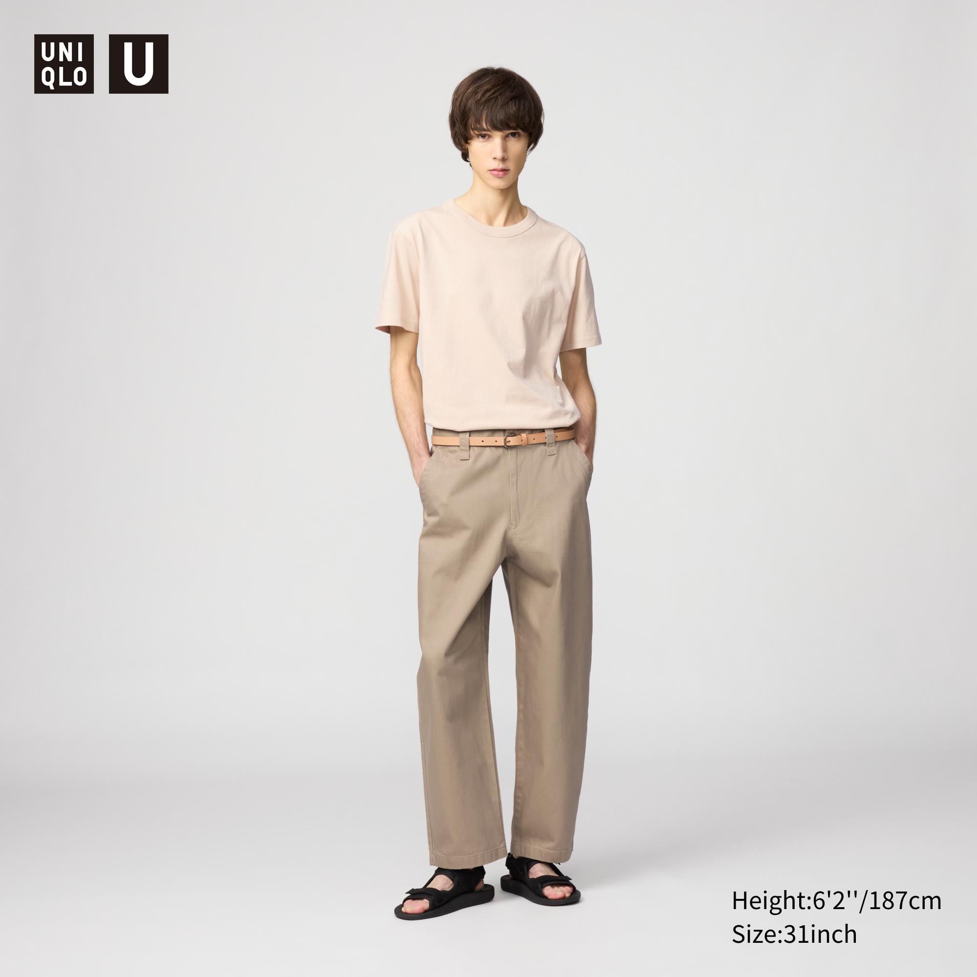 Wide-Fit Chino Pants