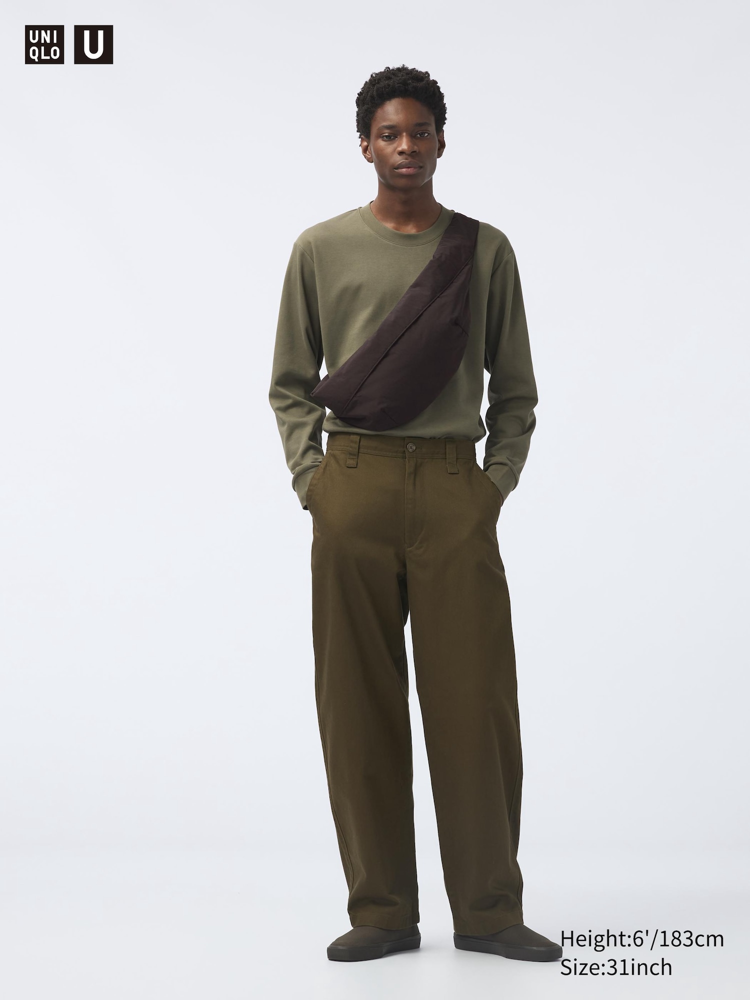 Wide-Fit Chino Pants | UNIQLO US