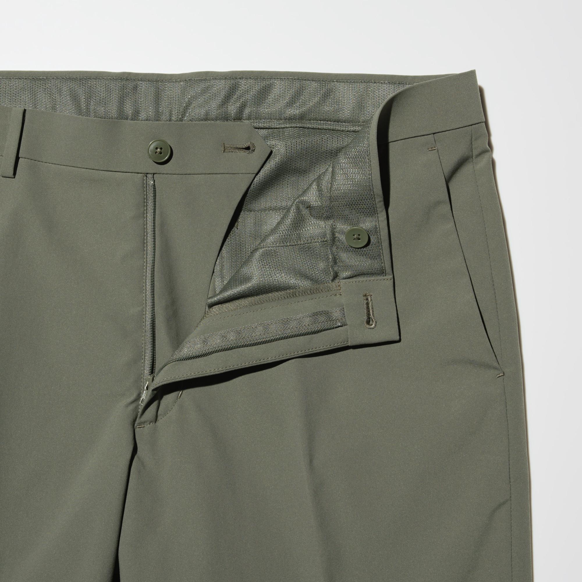 Breathable fabric inside the pockets and waist lining.