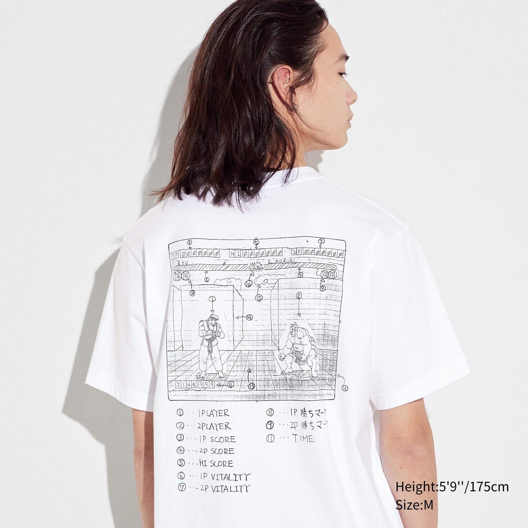 Fighting Game Legends UT (Short-Sleeve Graphic T-Shirt) (Street Fighter)