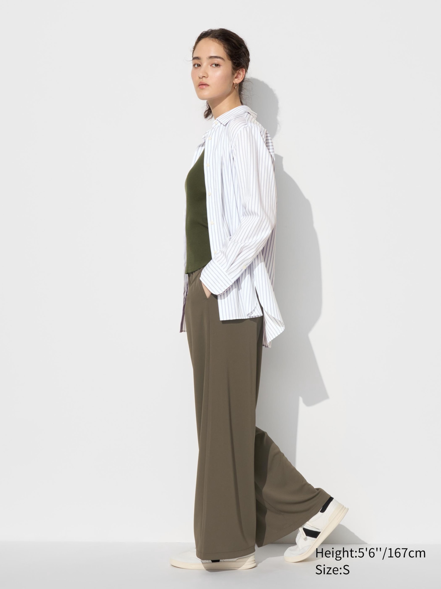Crepe Jersey Straight Pants | UNIQLO US