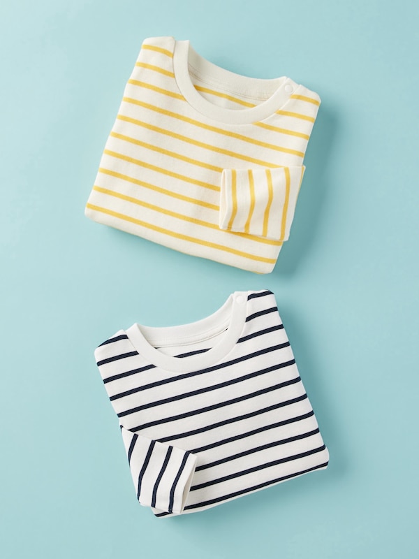 Baby Striped T-Shirt | Long Sleeve