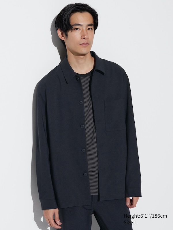 AirSense Shirt Jacket (Wool-Like) | UNIQLO US