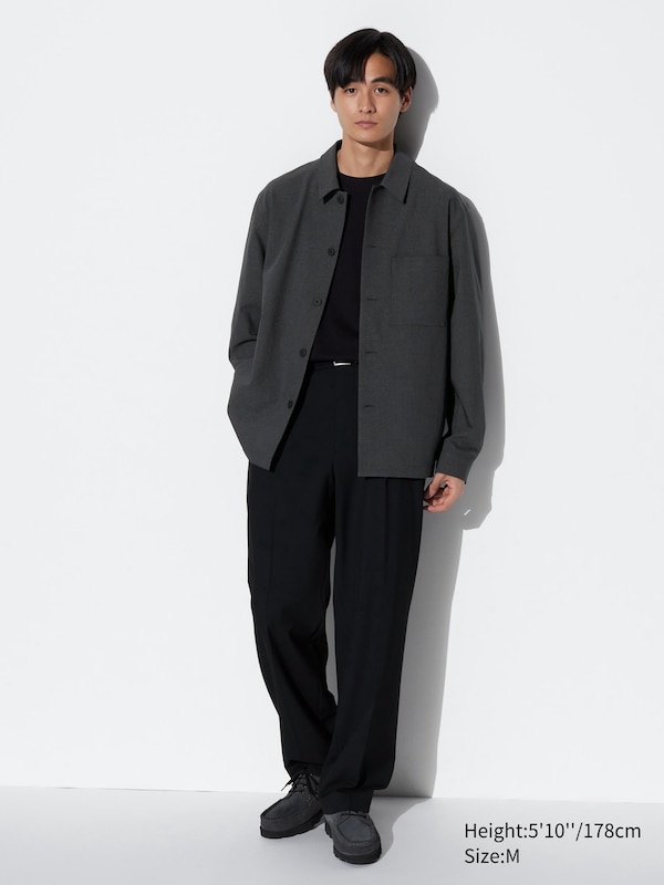 AirSense Shirt Jacket (Wool-Like) | UNIQLO US