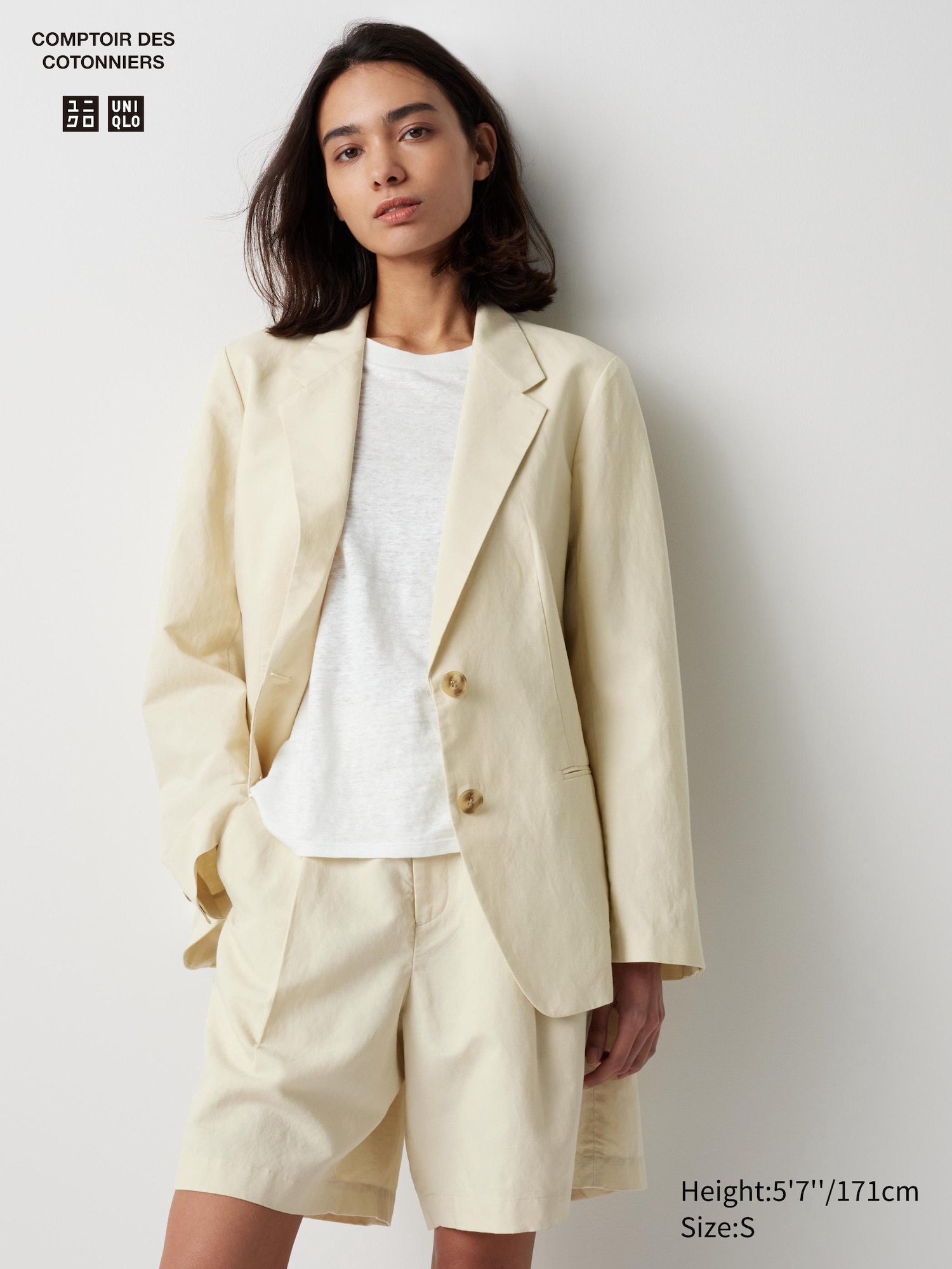 Linen-Blend Jacket | UNIQLO US