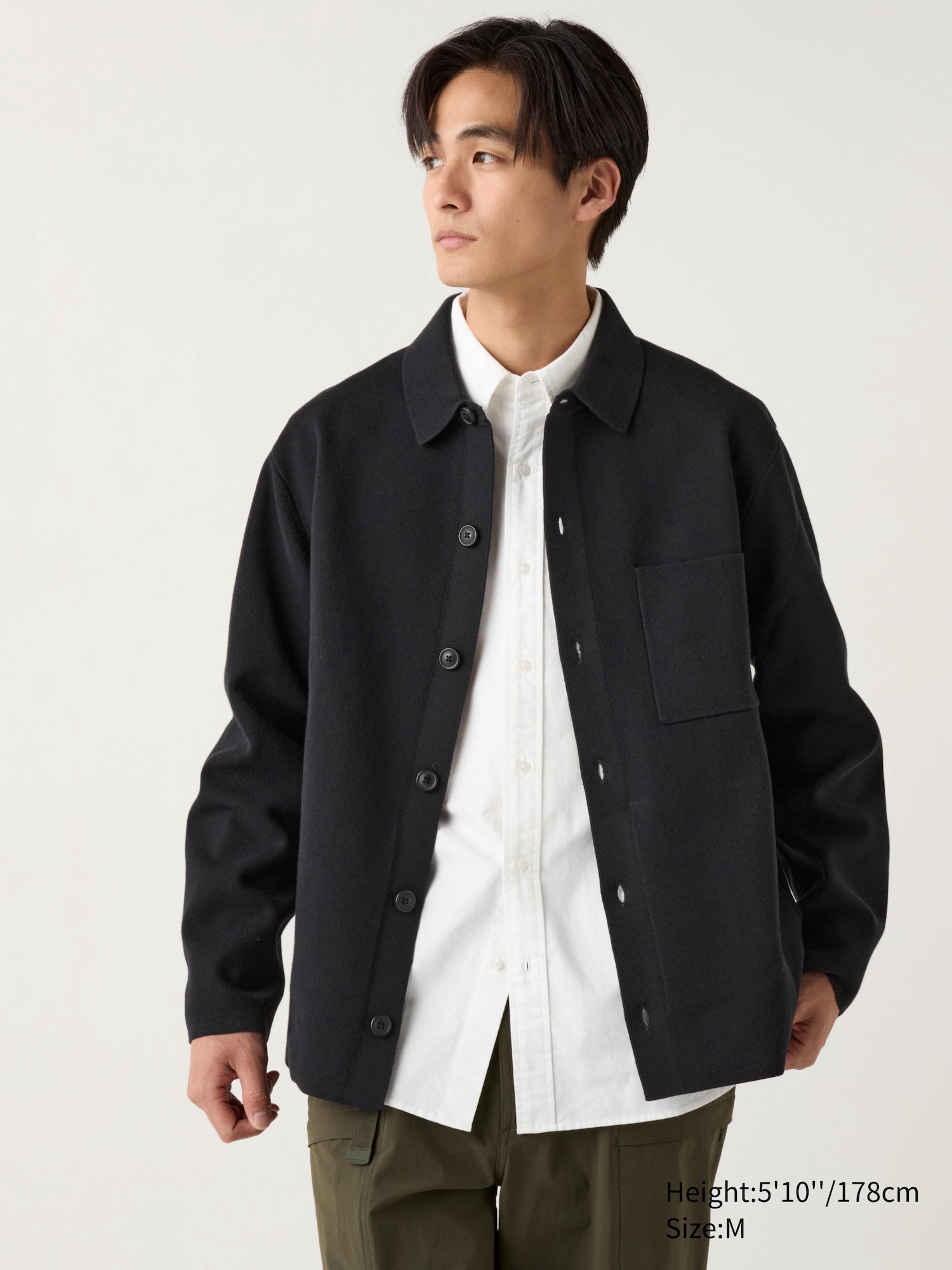 Milano Ribbed Shirt Collar Cardigan | UNIQLO US