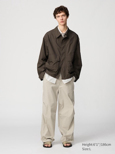 Wide Parachute Pants