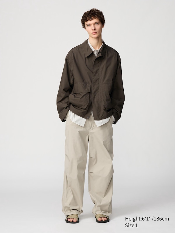 Wide Parachute Pants