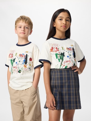 NY POP ART UT Graphic T-Shirt | Jean-Michel Basquiat