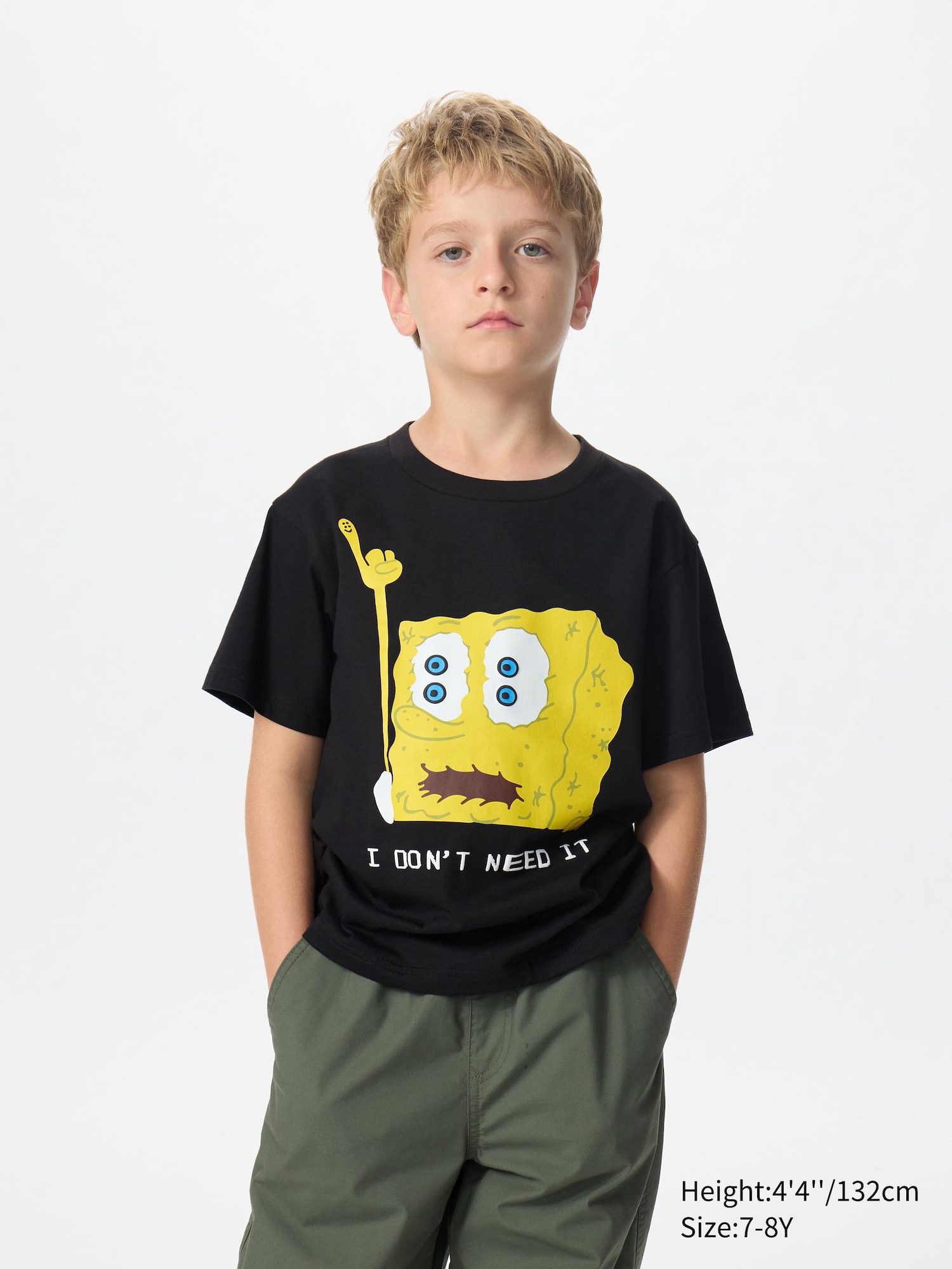 SpongeBob SquarePants Cactus Plant Flea Market UT Graphic T-Shirt