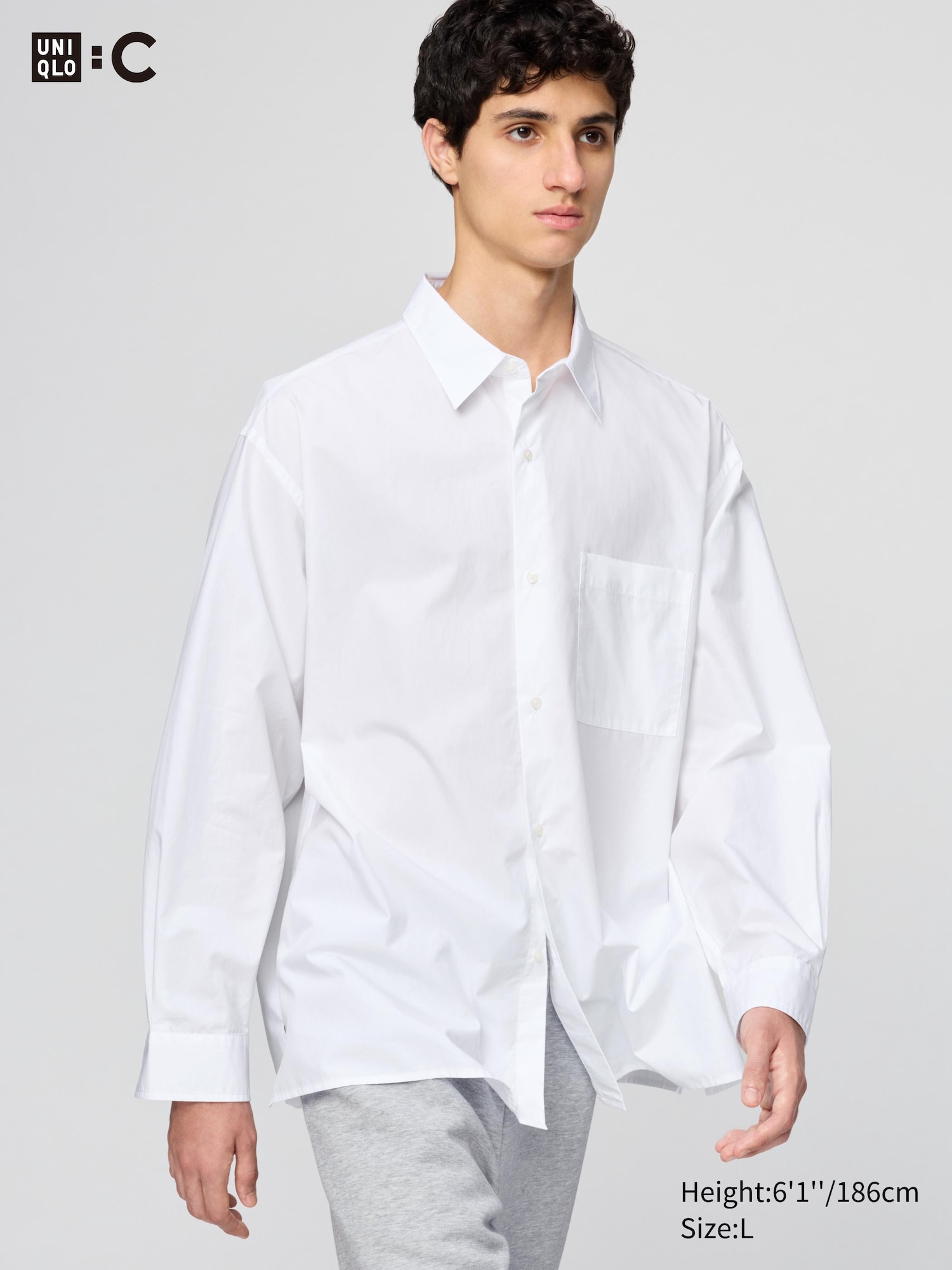 Broadcloth Oversized Shirt