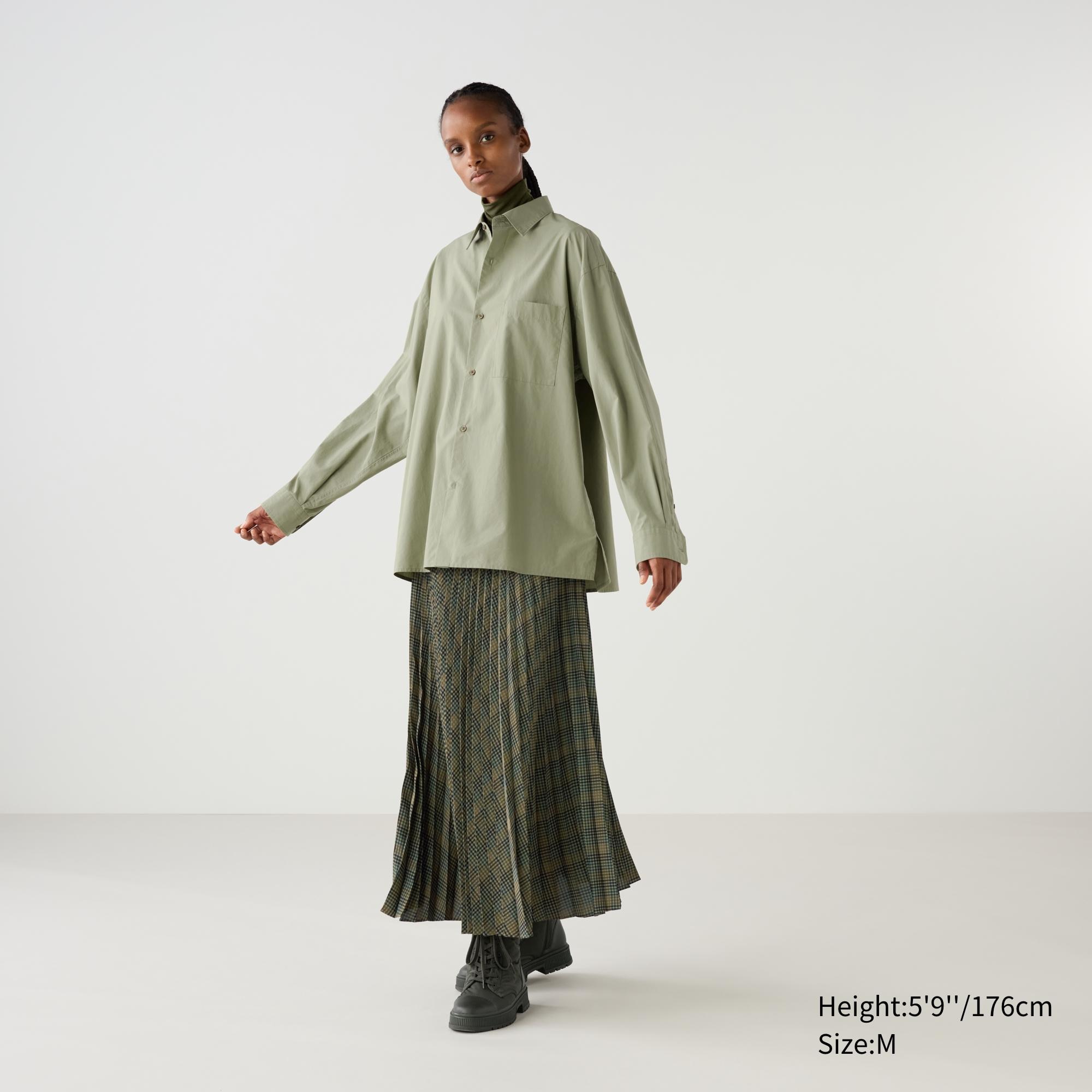 Broadcloth Oversized Shirt