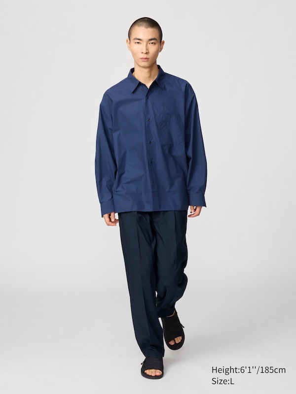 Broadcloth Oversized Shirt