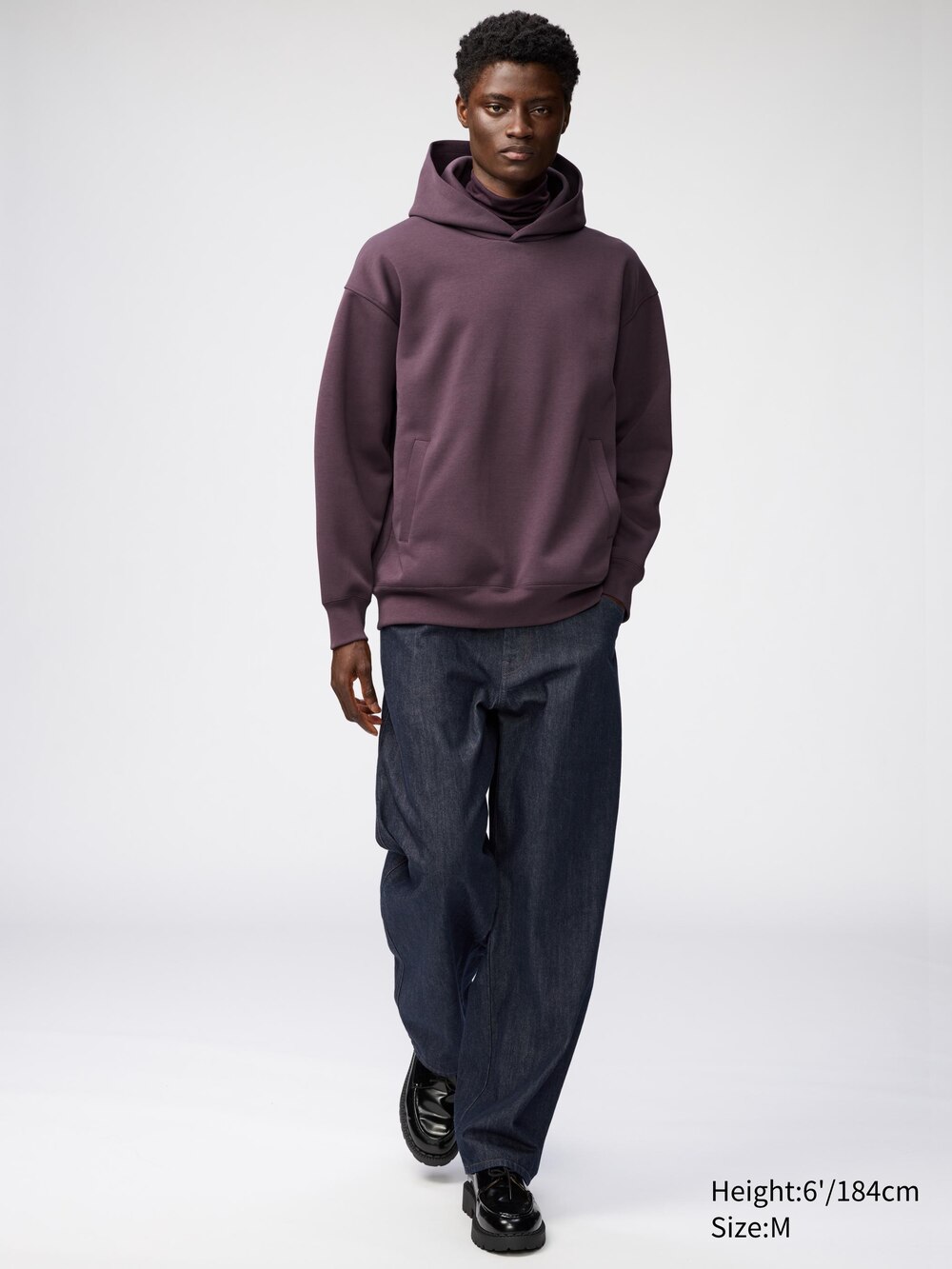 Uniqlo Sweat Oversized Pullover Hoodie — фото 2