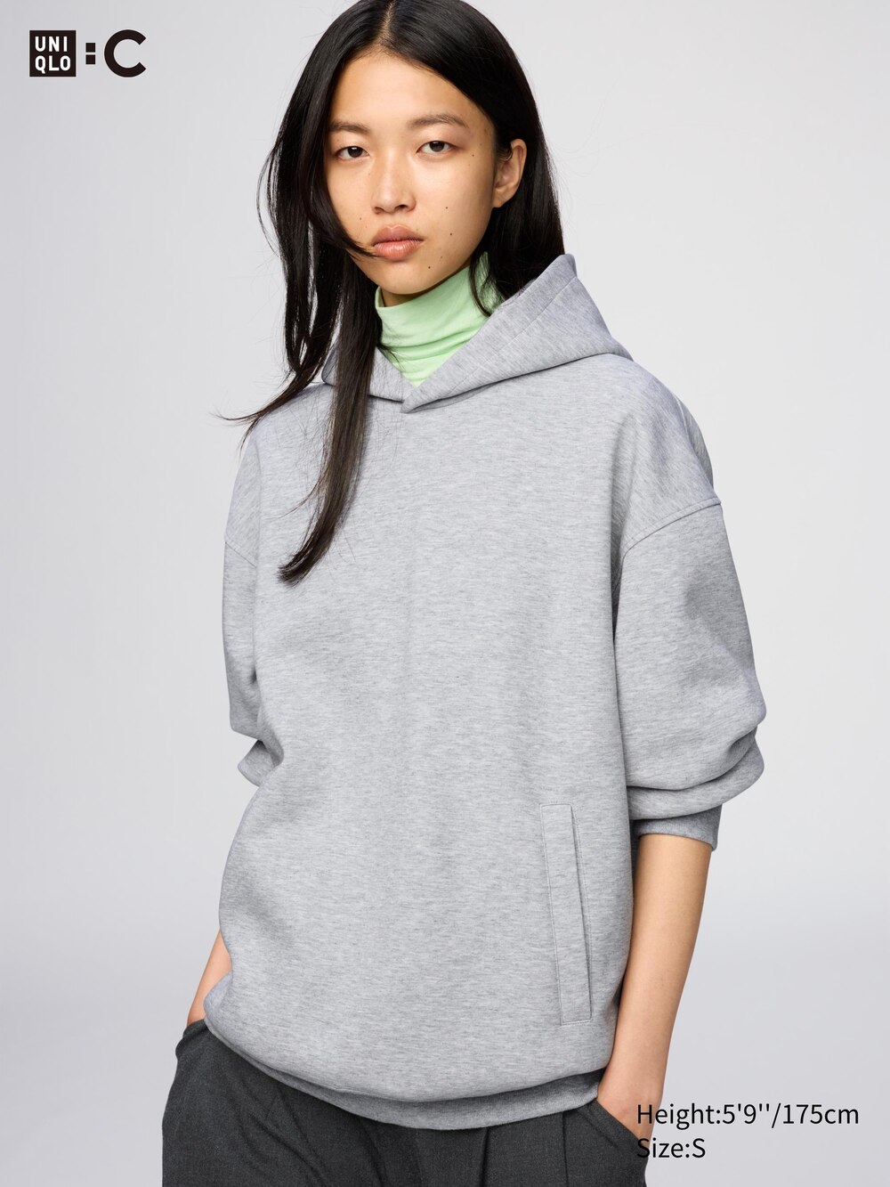 Uniqlo Sweat Oversized Pullover Hoodie — фото 3
