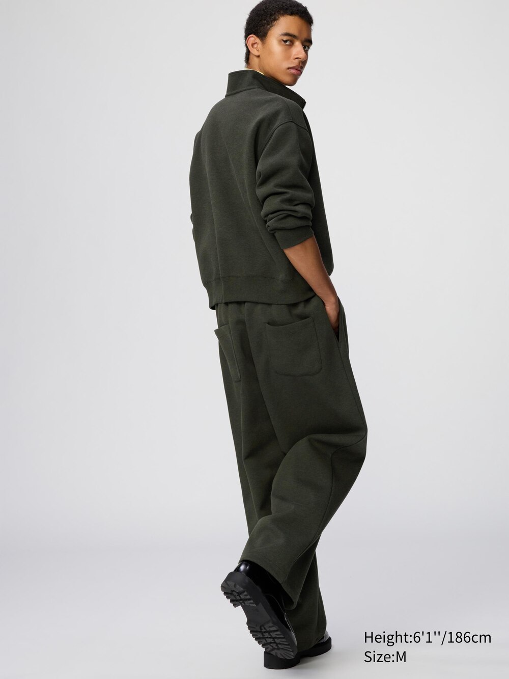 Uniqlo Wide Sweatpants — фото 4