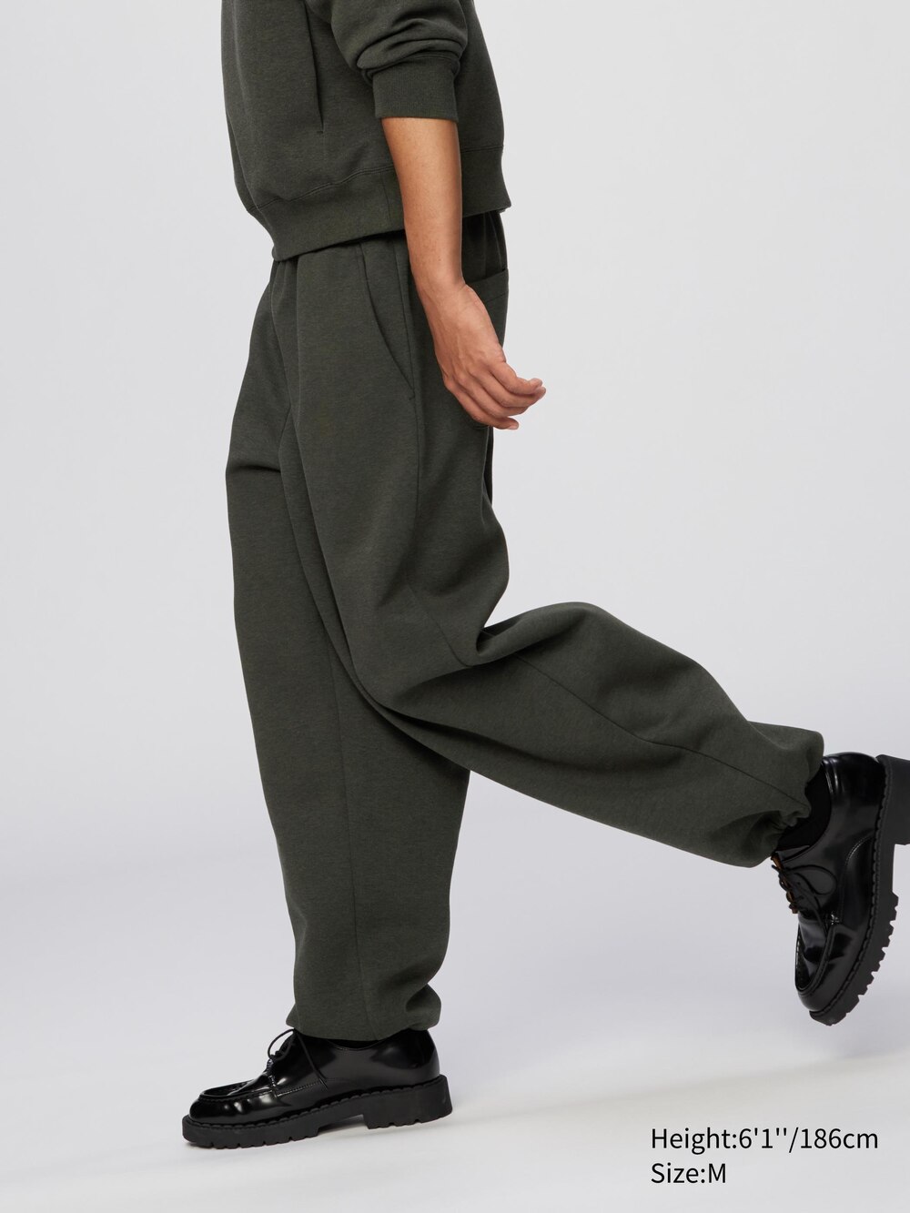Uniqlo Wide Sweatpants — фото 5