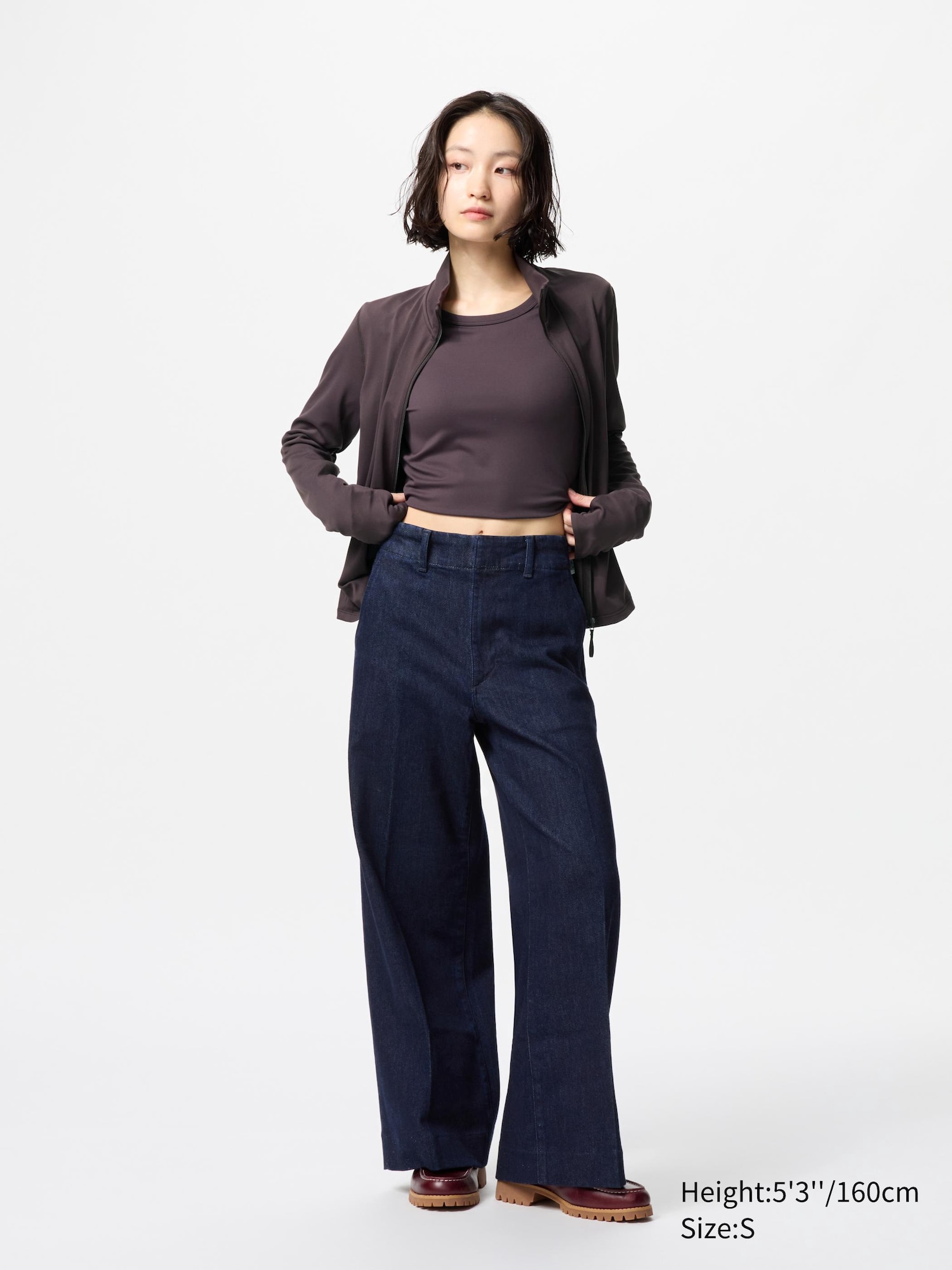 Wide Trouser Jeans | Short | UNIQLO US