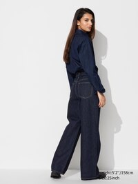 Wide Straight Jeans | Short