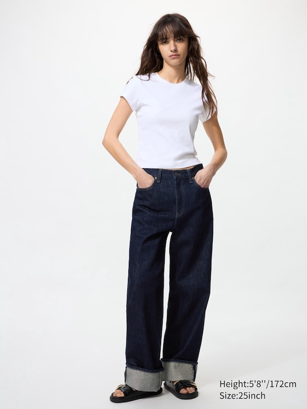 Wide Straight Jeans | Tall