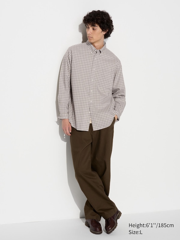 Broadcloth Long-Sleeve Shirt | UNIQLO US