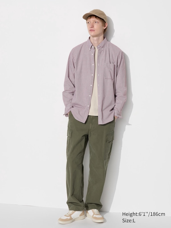 Broadcloth Shirt | Checked | UNIQLO US