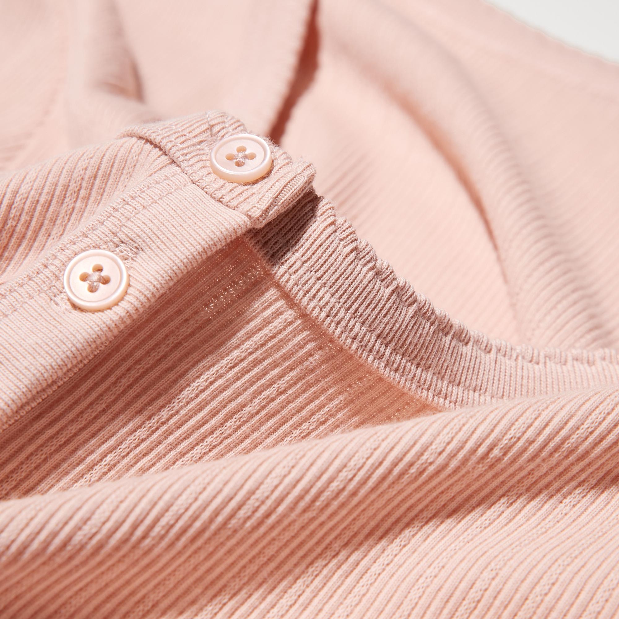 Pointelle Henley T-Shirt | Scoop Neck | UNIQLO US