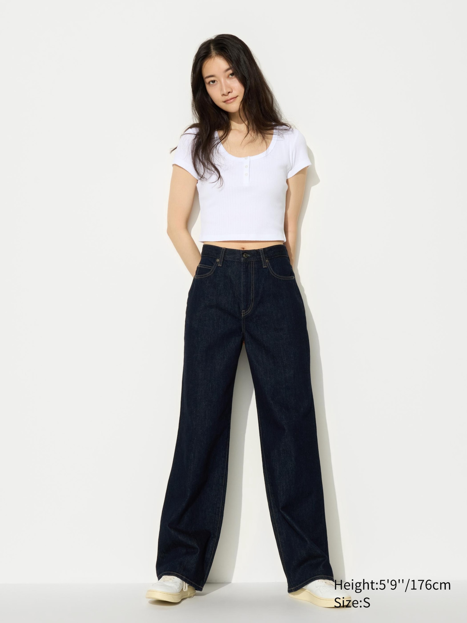 Pointelle Henley T-Shirt | Scoop Neck | UNIQLO US